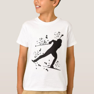 Biathlete Nordic Skiing Biathlon 8  T-Shirt
