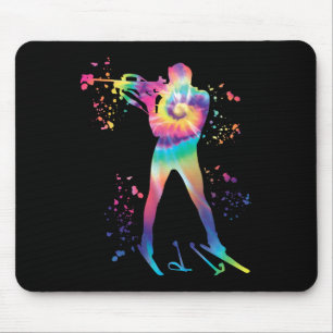 Biathlete Nordic Skiing Biathlon Mouse Pad