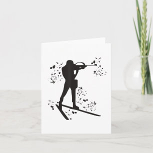 Biathlete Nordic Skiing Biathlon T-shirt_2.png Card