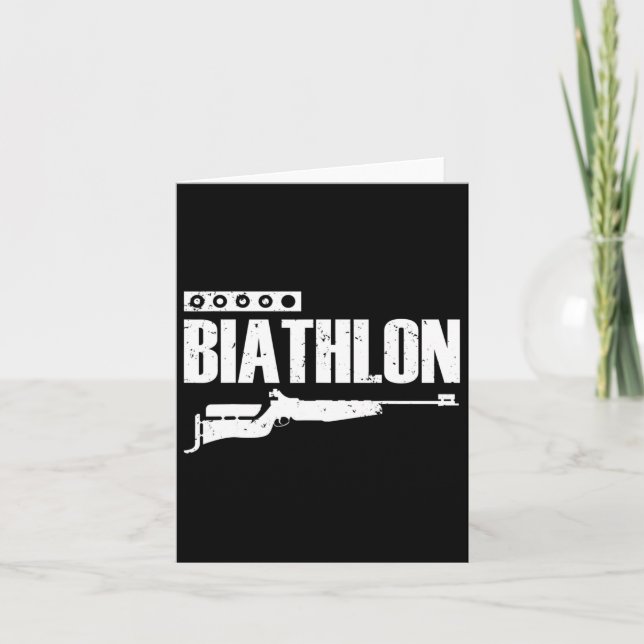 Biathlon 1  card (Front)