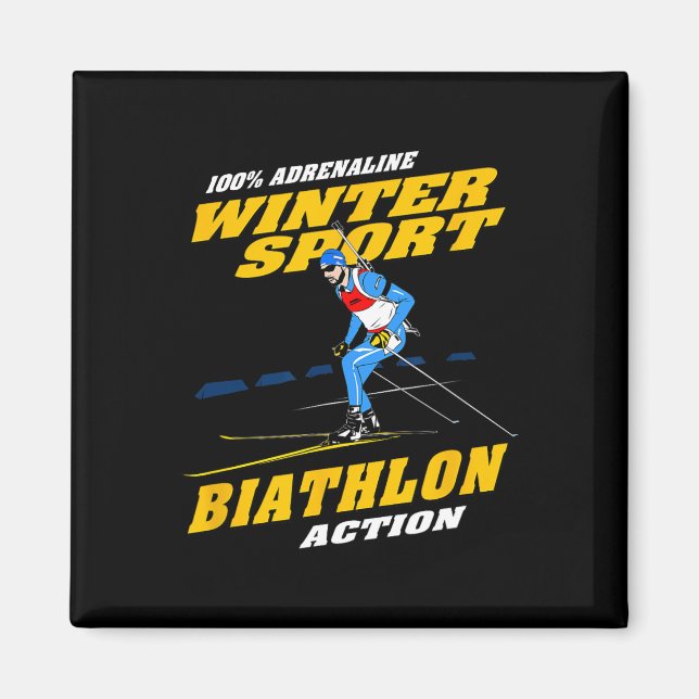 Biathlon 5  magnet (Front)