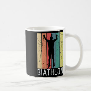 Biathlon Biathlete Winter Sports Cross-country Ski Coffee Mug