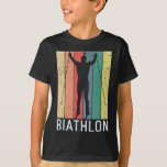 Biathlon Biathlete Winter Sports Cross-country Ski T-Shirt<br><div class="desc">Biathlon Biathlete Winter Sports Cross-country Skiing</div>