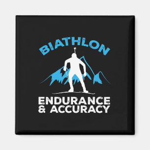 Biathlon Endurance Accuracy Cross Skiing Shooting Magnet