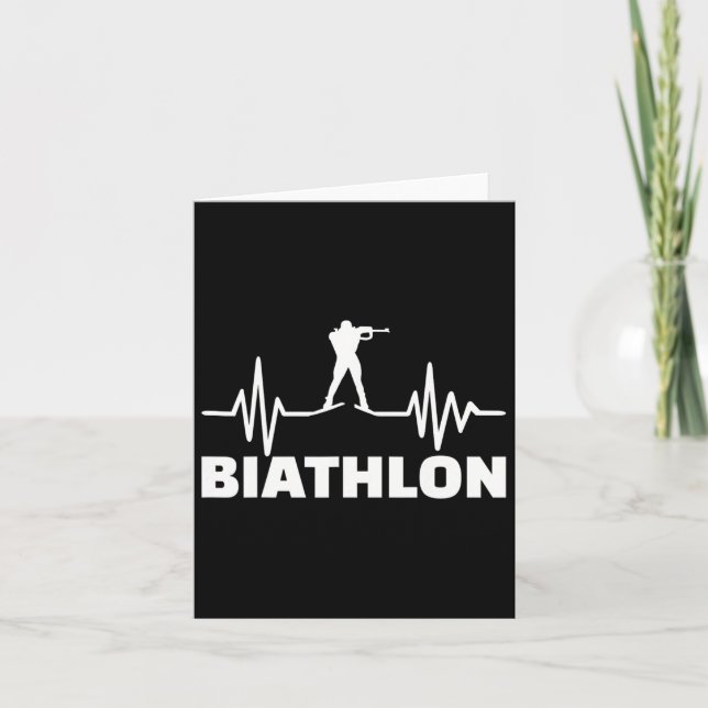 Biathlon Frequency  Card (Front)