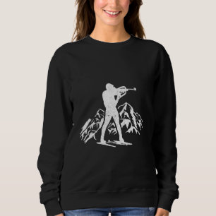 Biathlon Germany snow biathlete cross country ski  Sweatshirt