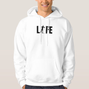 Biathlon Life Biathlon Lover Target Shooting Hoodie