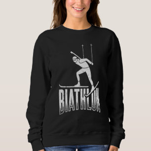 Biathlon sport winter sports snow biathlete winter sweatshirt