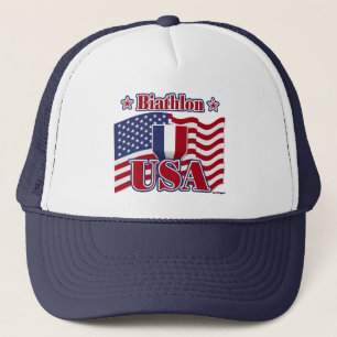 Biathlon USA Trucker Hat