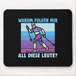 Biathlon Why Follow All These People Cross-country Mouse Pad<br><div class="desc">Biathlon Why Follow All These People Cross-country Skaters</div>