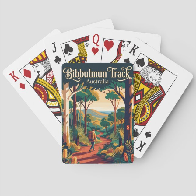 Bibbulmun Track Australia Playing Cards (Back)