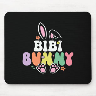 Bibi Bunny Women Easter Day Rabbit Grandma Family Mouse Pad