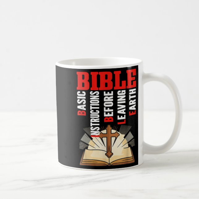Bible Acronym - Basic Instructions Before Leaving  Coffee Mug (Right)