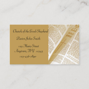Bible Business Card