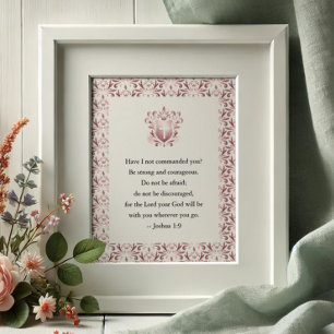 Bible Inspirational Quotes for Women Poster