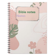 Bible notebook
