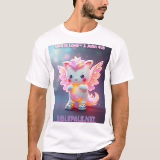 Bible Pals #1 - Nini - God is Love 1 John 4:8 T-Shirt