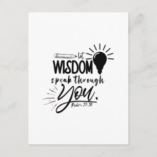 Bible Quote Postcard