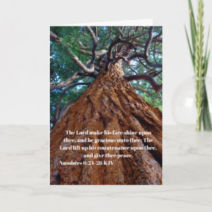 Bible quote to share faith Folded Greeting Card