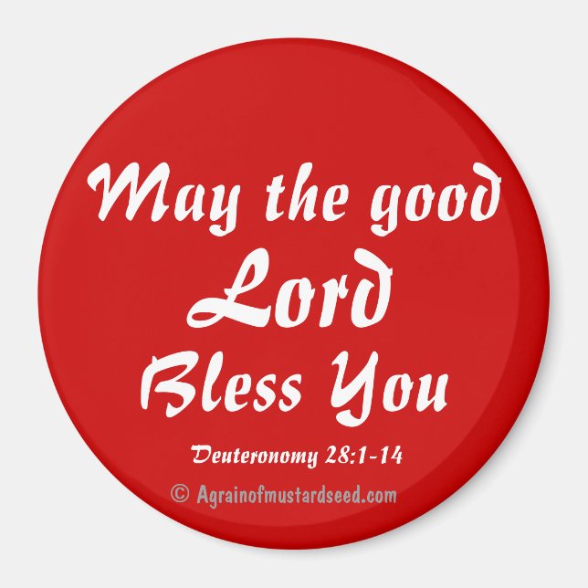 Bible Quotes Magnet (Front)
