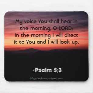Bible Quotes Mouse Pad