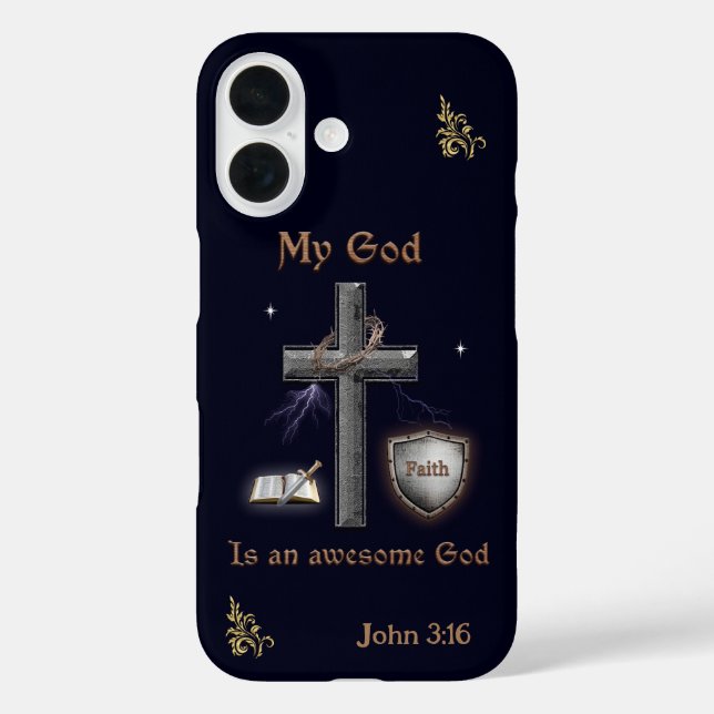 Bible Scripture Case-Mate iPhone Case (Back)