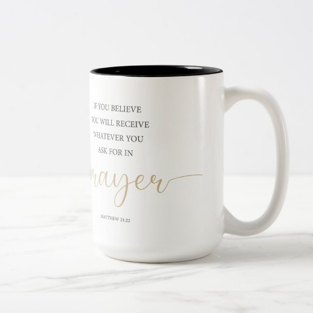 Bible Scripture Coffee Mug  (Right)