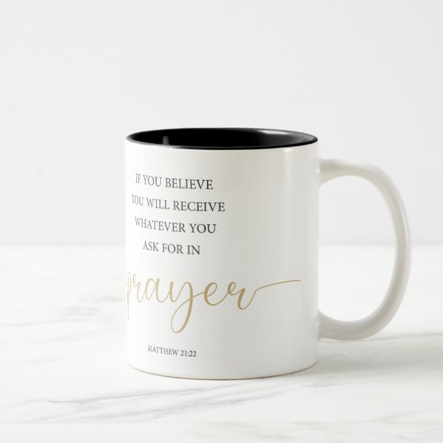 Bible Scripture Coffee Mug  (Right)