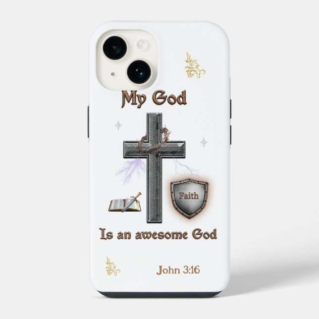 Bible Scripture iPhone Case (Back)