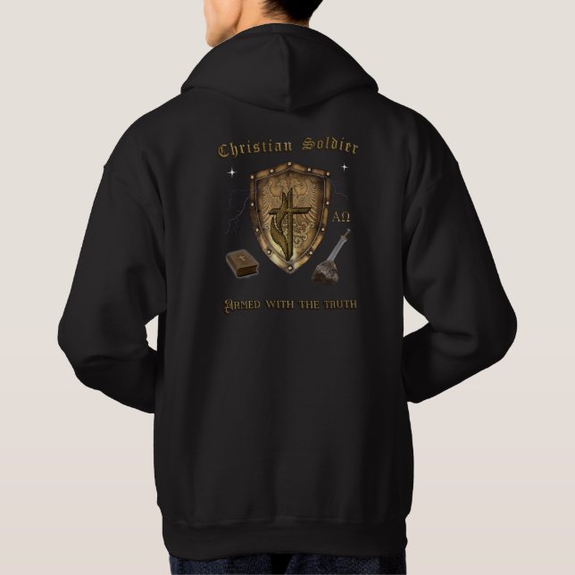Bible Scripture ISAIAH 41:10 Hoodie (Back)