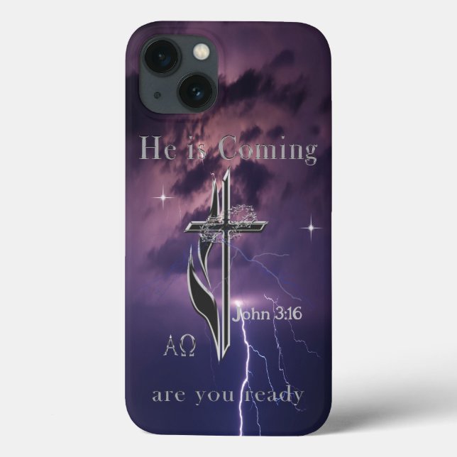 Bible scripture John 3:16 Case-Mate iPhone Case (Back)