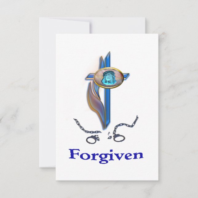 Bible Scripture John 3:16 RSVP Card (Front)