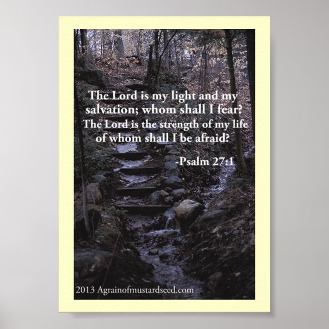 Bible Scripture Prayers Poster (Front)