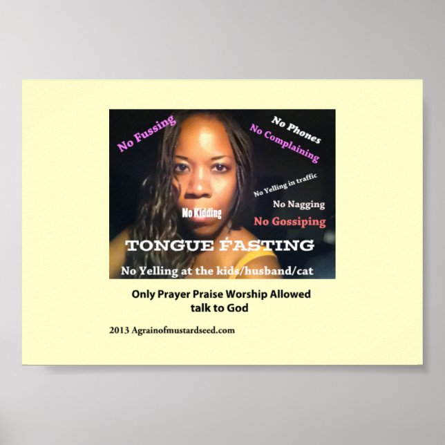 Bible Scripture Prayers Poster (Front)