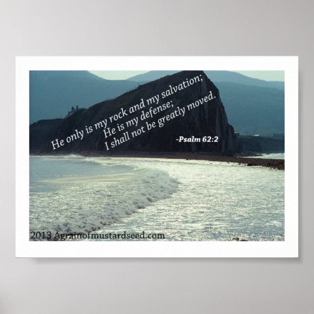 Bible Scripture Prayers Poster (Front)