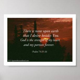 Bible Scripture Prayers Poster