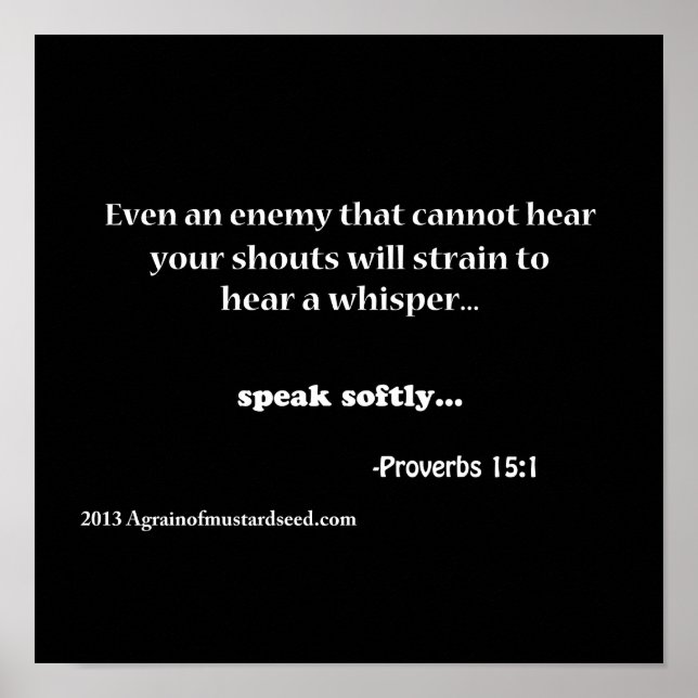 Bible Scripture prayers Poster (Front)
