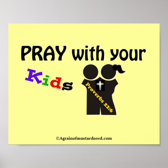 Bible Scripture prayers Poster (Front)