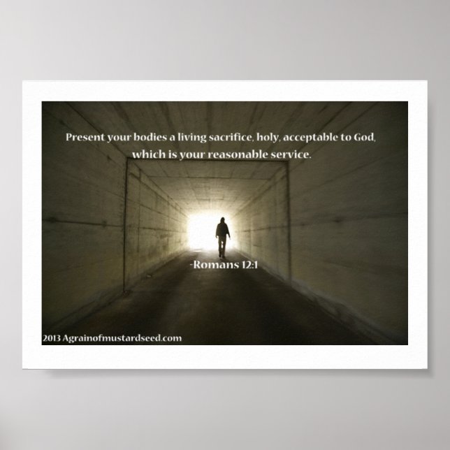 Bible Scripture Prayers Poster (Front)