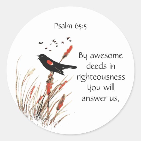 bible-scripture-psalm-65-5-by-awesome-deeds-answer-classic-round