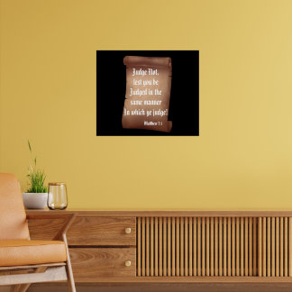 BIBLE SCRIPTURE SCROLL poster