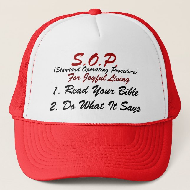 Bible SOP Hat (Front)