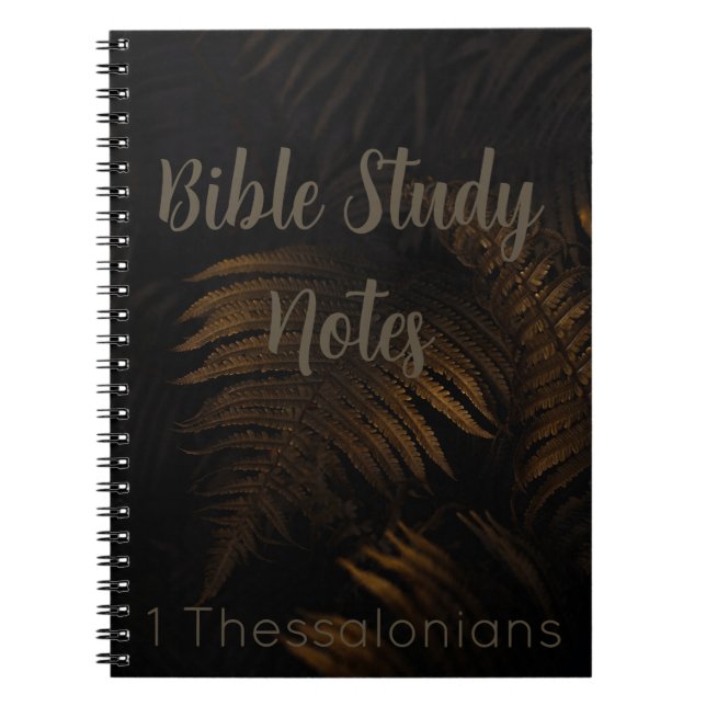Bible Study-1 Thessalonians Notebook (Front)