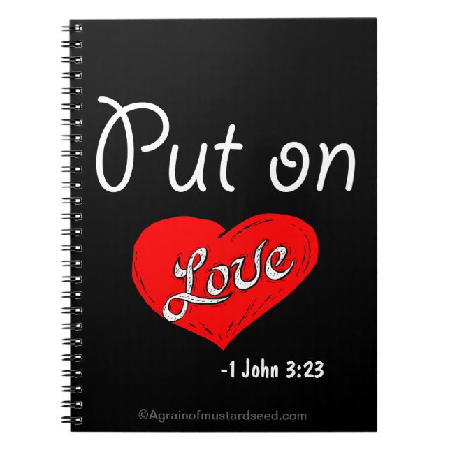 Bible Study Bible Quotes Spiral Notebook (Front)