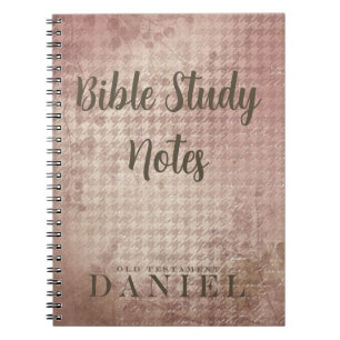 Bible Study-Daniel Notebook