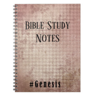 Bible Study-Genesis Notebook
