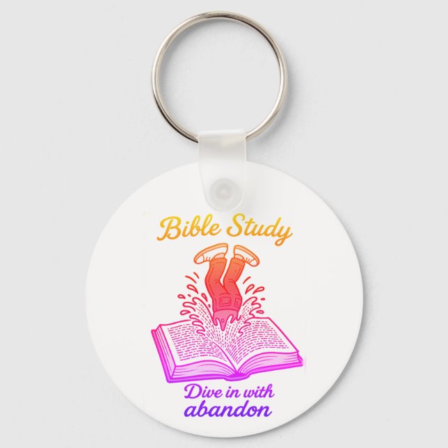 Bible study  key ring (Front)