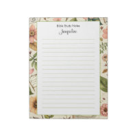 Bible Study Notepaper Personalised Notepad