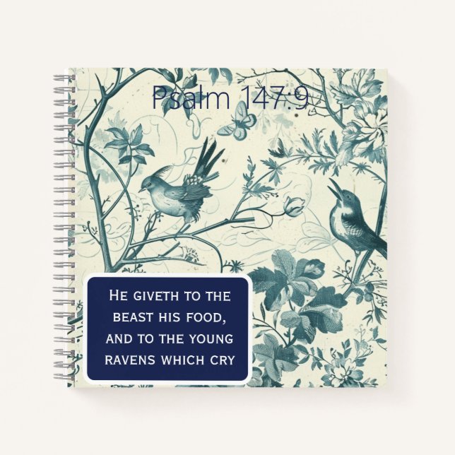 Bible Study-Psalms Notebook (Front)
