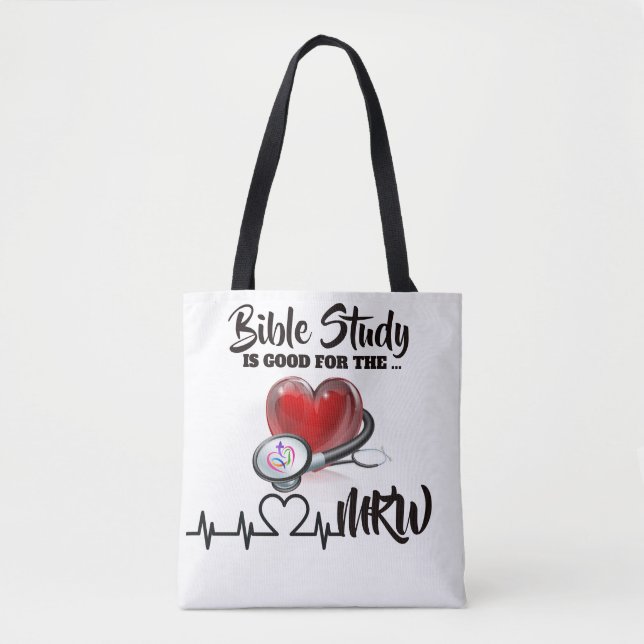 Bible Study / Religion Version 2 - See Back Tote Bag (Front)